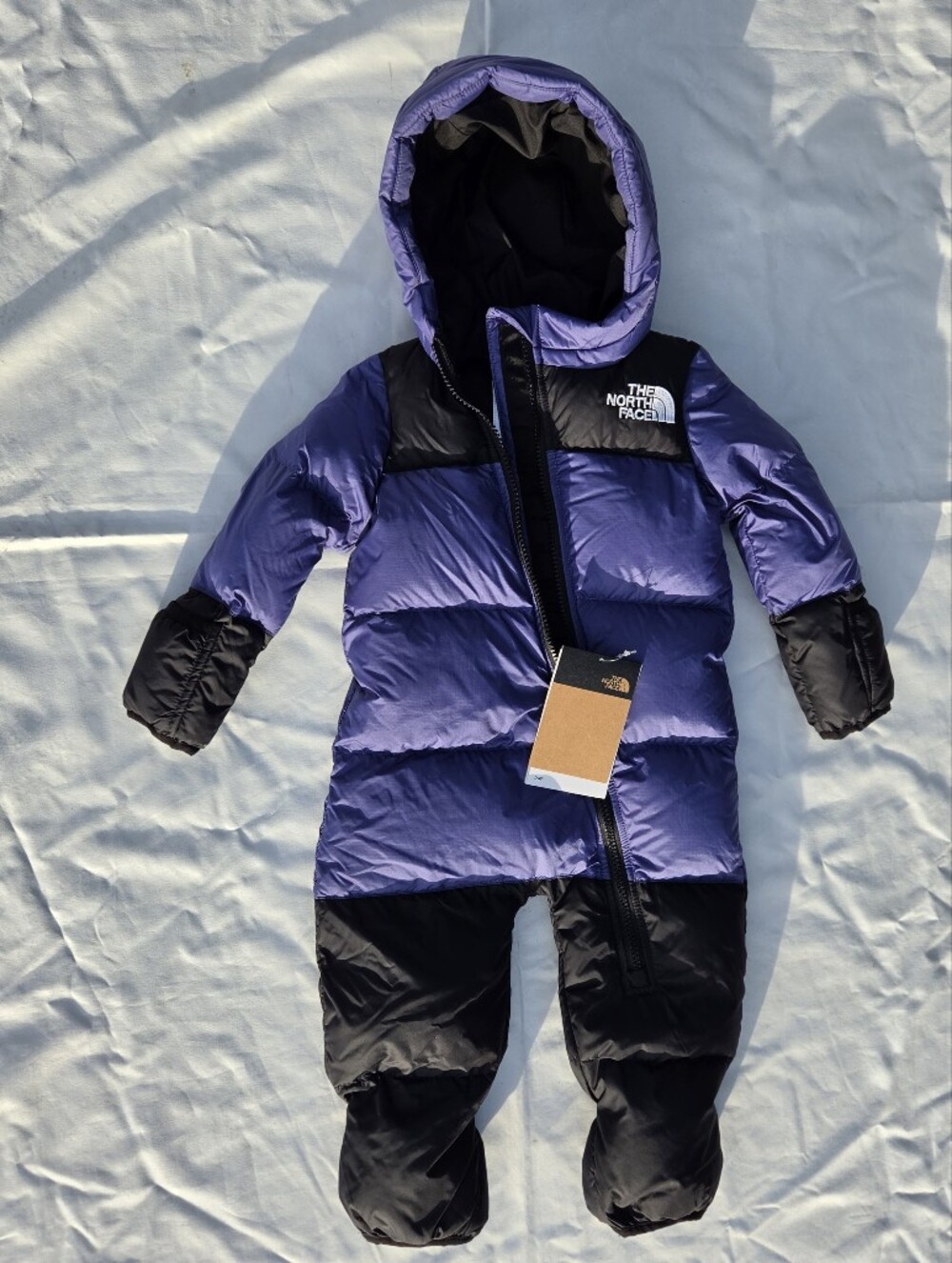 The North Face Baby 1996 Retro Nuptse One-Piece Snowsuit 6-9-12 mos New Coat